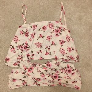 Amuse society wrap top